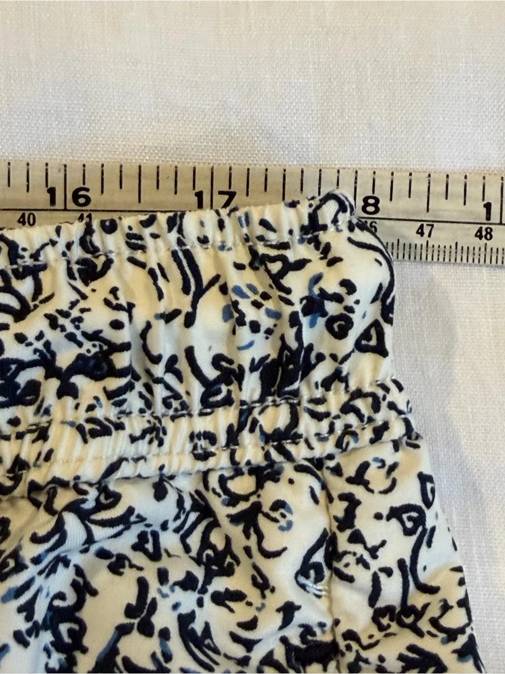 Selected Homme Heritage White and Navy Floral Swim Trunks